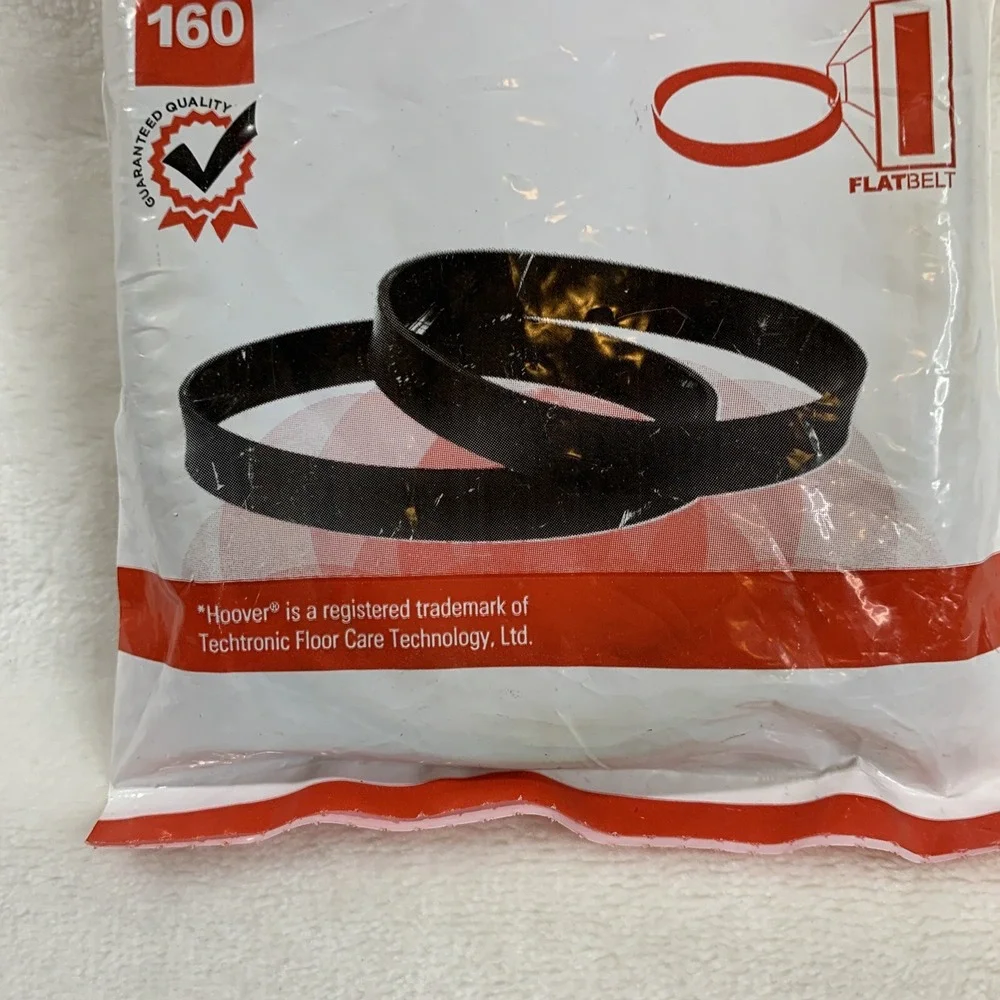 Hoover Windtunnel Vacuum Cleaner Belts 38528033 2-Pack Style 160 Genuine Open‎